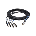 DELL QSFP+ / 4xSFP+, 1m InfiniBand/fibre optic cable QSFP+ 4 x SFP+