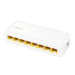 LogiLink Desktop Gigabit Ethernet Switch 8-port, plastic case, white