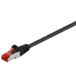 Microconnect STP625S networking cable Black 25 m Cat6 F/UTP (FTP) Round