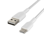 Belkin CAB002BT3MWH USB-kabel 3 m USB A USB C Wit