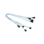 Supermicro CBL-0316L SATA cable Black, Blue