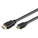Microconnect HDM19191V2.0C HDMI cable 1 m HDMI Type C (Mini) HDMI Type A (Standard) Black