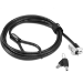 Lenovo NanoSaver cable lock Black 70.9" (1.8 m)