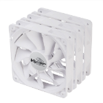 Akasa Viper Computer case Fan 12 cm White 3 pc(s)