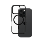 PanzerGlass CARE by ® Flagship Case Transparent Urban Combat w. Black Frame & MagSafe iPhone 16 Pro mobiele telefoon behuizingen Hoes Zwart