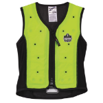 ERGODYNE Premium Dry Evaporative Cooling Vest Lime Green L