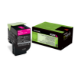 Lexmark 80C20M0/802M Toner-kit magenta return program, 1K pages ISO/IEC 19798 for Lexmark CX 310/410/510