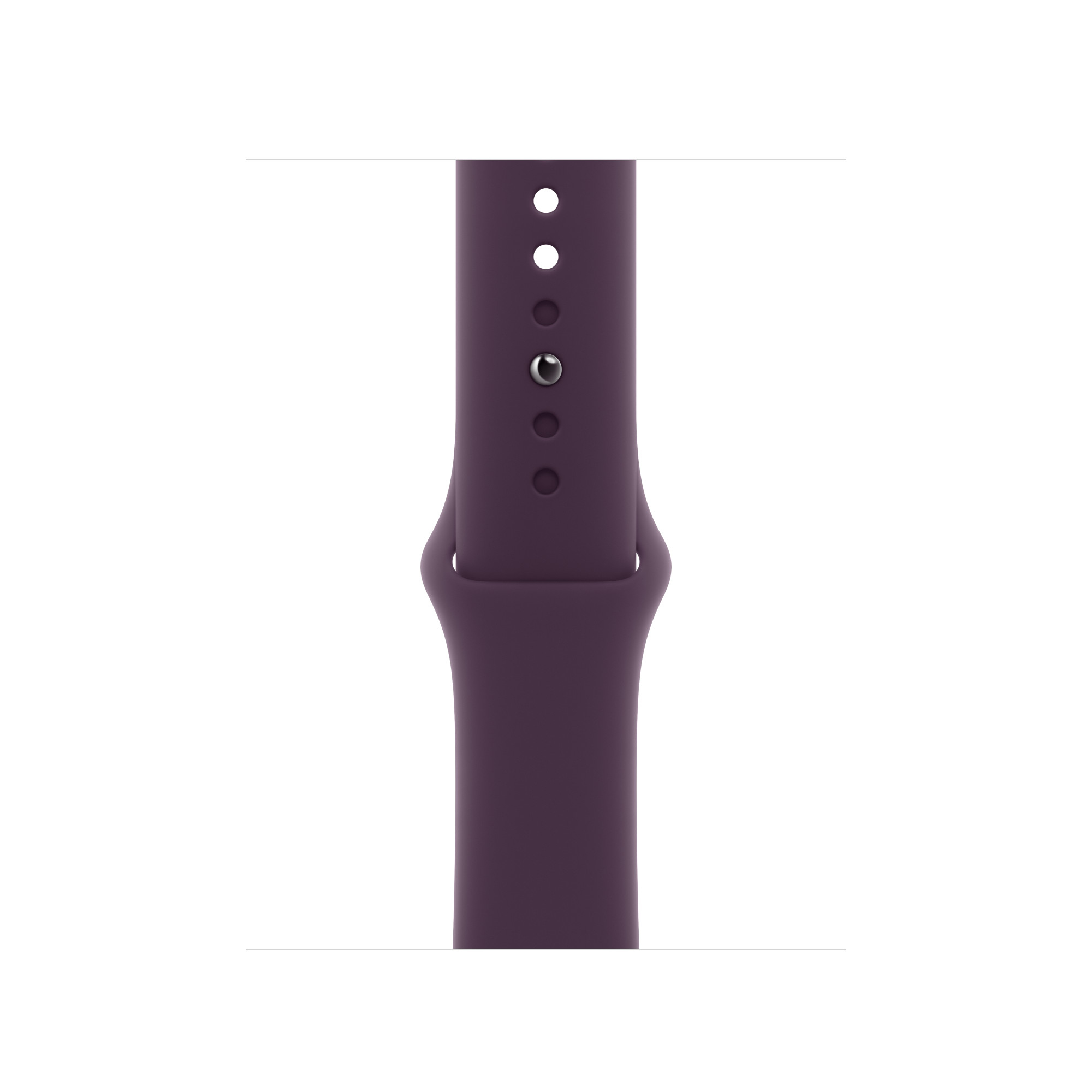 Apple MAX74ZM/A smart wearable accessory Band Plum colour, Plum Fluoroelastomer