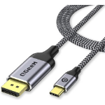 JLC BD22 Braided DisplayPort to USB C Cable 3M