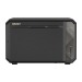 QNAP 6-bay desktop NAS AMD Ryzen V1500B 4C/8T 2.2GHz 4 GB DDR4 RAM (2 x SODIMM slots max. 64 GB optional ECC RAM support)