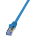 LogiLink Cat6a S/FTP, 3m networking cable Blue S/FTP (S-STP)