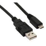 Datalogic 94A051968 USB cable 78.7" (2 m) Micro-USB A USB A Black