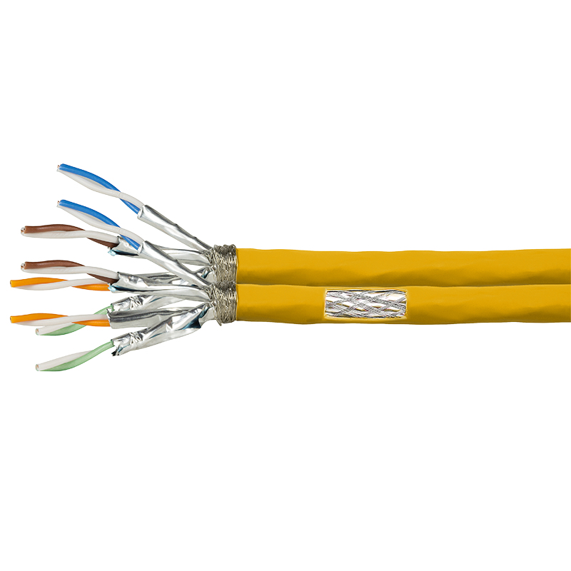 Image of LogiLink CPV0073 networking cable Yellow 100 m Cat7a S/FTP (S-STP)
