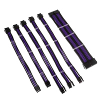 Image of Pro Gamersware Core Adept Braided Cable Extension Kit - Jet...