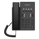 Fanvil H1 IP phone Black 2 lines