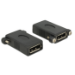 DeLOCK DisplayPort 1.1 F-F Black