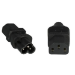 Microconnect PE613AD power plug adapter C6 C13 Black