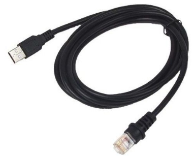 Image of Honeywell CBL-420-300-C00 serial cable Black 3 m RS-232C AUX