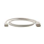 Kramer Electronics USB-A (M) to USB-A (F) 2.0, 0.3m USB cable USB 2.0 USB A White