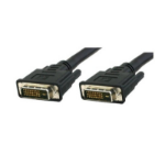 Techly ICOC-DVI-811C DVI cable 10 m DVI-D Black