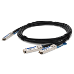 AddOn Networks Arista Networks CAB-Q-Q-100G-2-5M to Mellanox MCP1600-C02A Compatible TAA 100GBase-CU QSFP28 to 2xQSFP28 Direct Attach Cable (Passive Twinax, 2.5m)