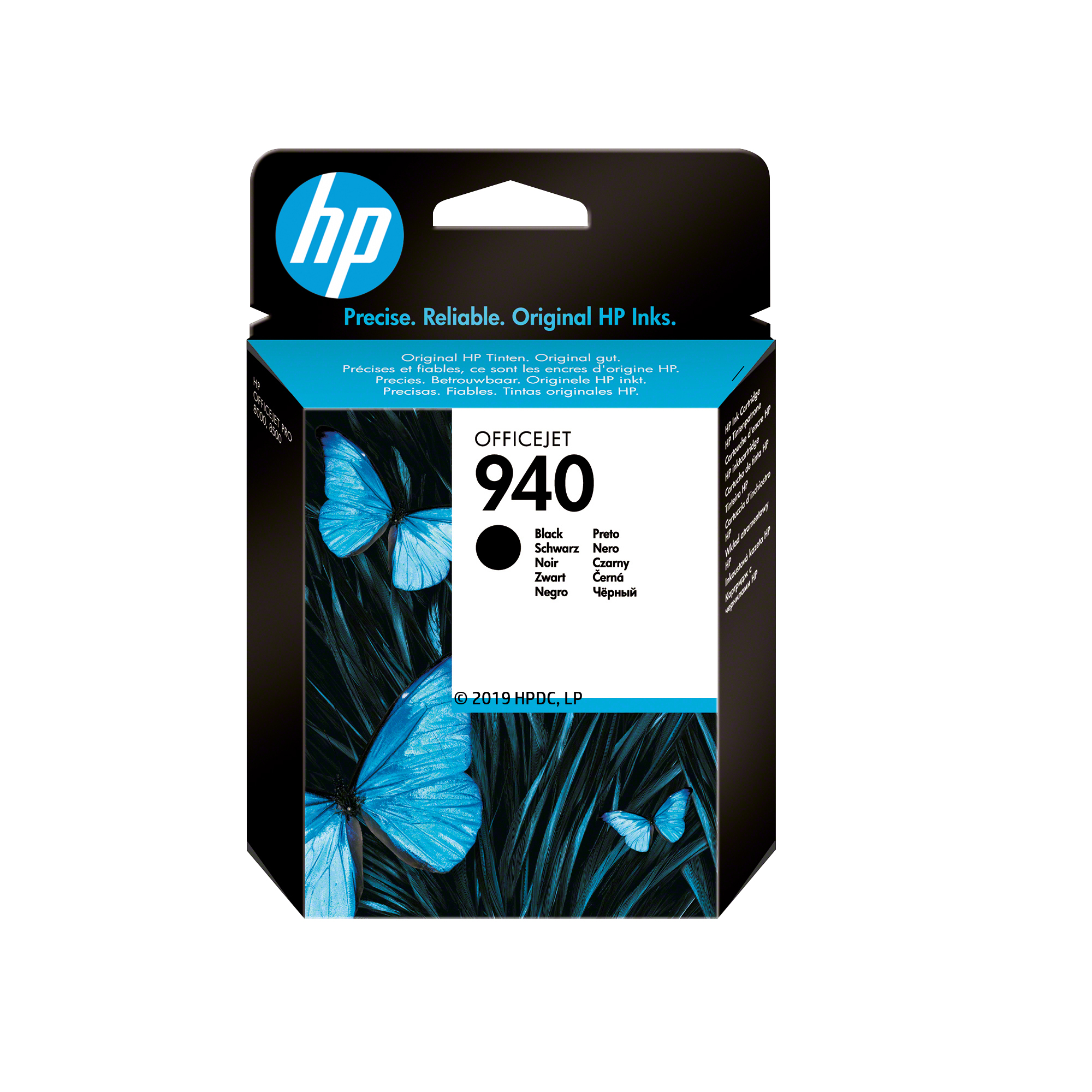 HP C4902AE/940 Ink cartridge black. 1K pages 28ml for HP OfficeJet Pro