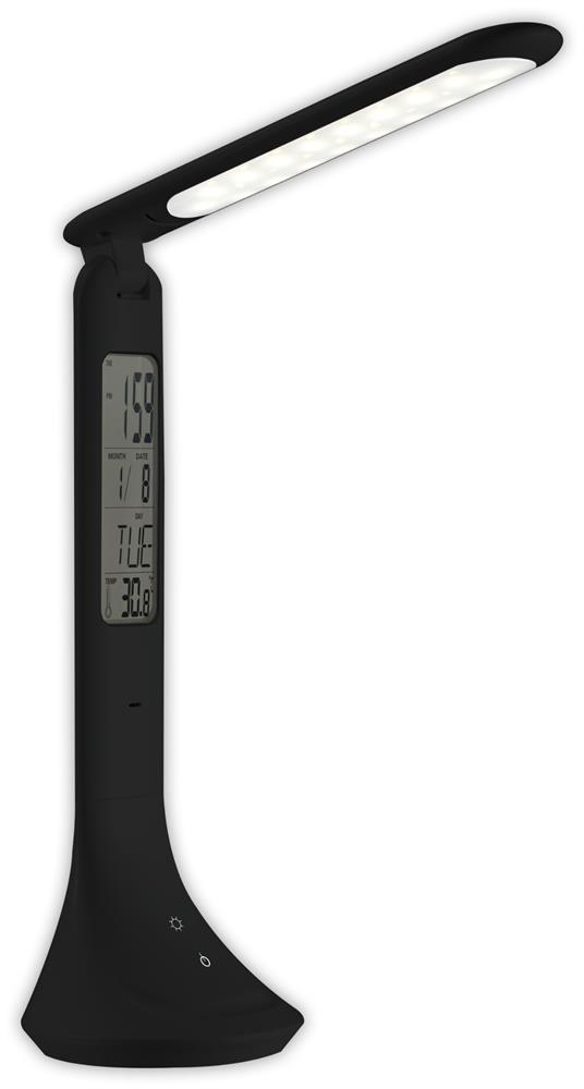 EU Product - LED Tischleuchte Kalender Schwarz 5W thumbnail