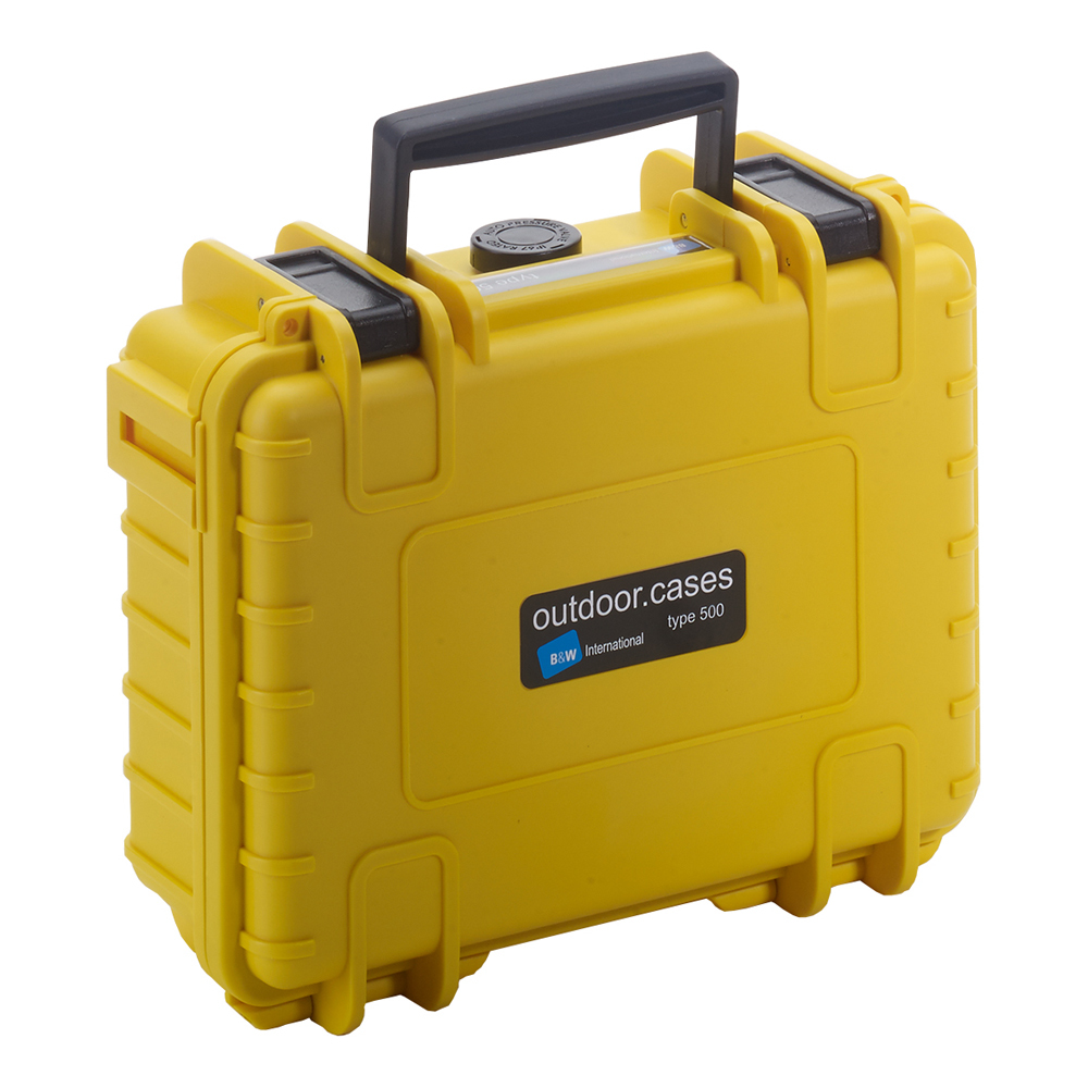 Image of B&W Type 500 Hard case Yellow