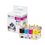 G&G 14784 inktcartridge 4 stuk(s) Compatibel Cyaan, Magenta, Zwart, Geel