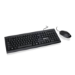 iogear GKM513B toetsenbord Inclusief muis Kantoor USB QWERTY Amerikaans Engels Zwart