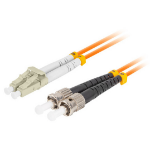 Lanberg FO-STLU-MD21-0010-OG InfiniBand/fibre optic cable 1 m ST LC Orange