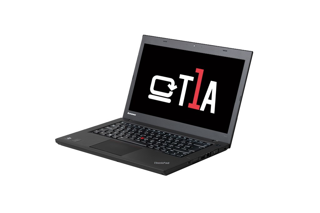 T1A Lenovo ThinkPad T440 Refurbished Notebook 35.6 cm (14") HD+ Intel Core i5 8 GB DDR3L-SDRAM 180 GB SSD Windows 10 Pro Black