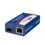 Advantech IMC-370I-SFP-A network media converter 1000 Mbit/s Blue
