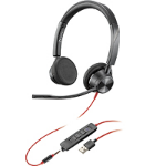 POLY Blackwire 3325 Headset Wired Head-band Office/Call center USB Type-A Black  Chert Nigeria