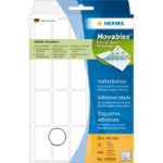 HERMA Multi-purpose labels 19x40 mm white Movables/removable paper matt 640 pcs