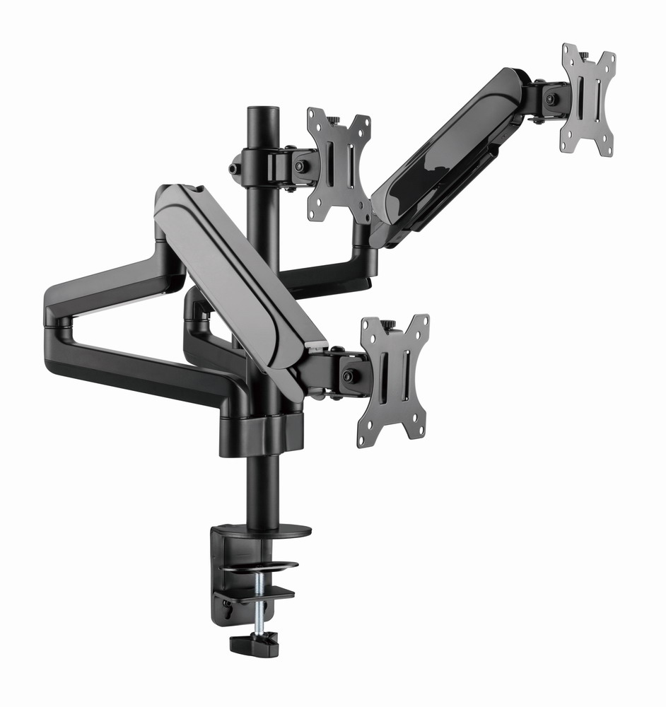 Gembird MA-DA3-01 monitor mount / stand 68.6 cm (27") Desk Black