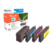 Peach PI300-721 ink cartridge 3 pc(s) Original Black, Cyan, Magenta, Yellow
