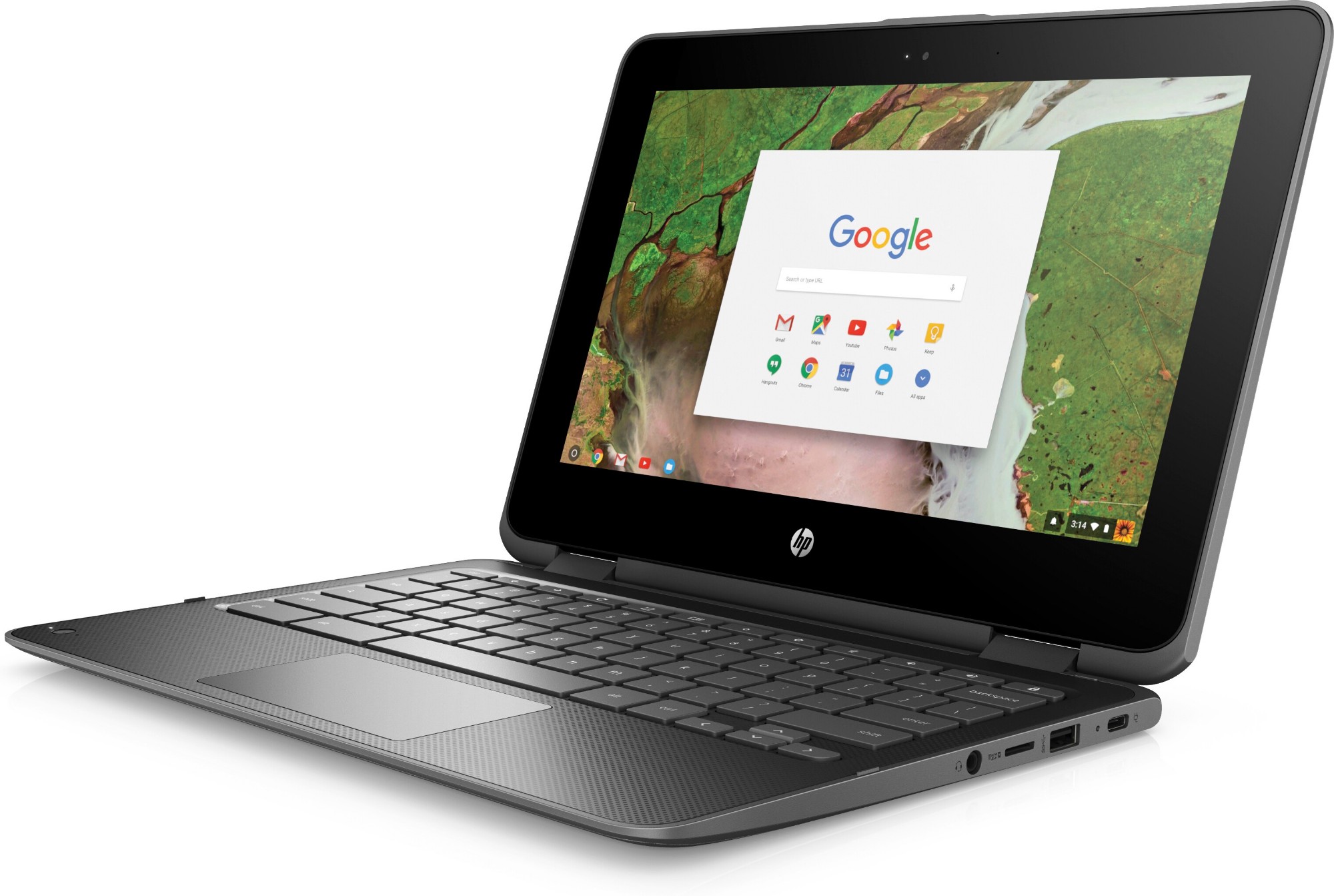 HP Chromebook x360 11 G1 EE Intel® Celeron® N3350 29.5 cm (11.6") Touchscreen HD 4 GB LPDDR4-SDRAM 32 GB eMMC Wi-Fi 5 (802.11ac) ChromeOS Silver