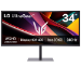 LG 34G630A-B computer monitor 86.4 cm (34") 3440 x 1440 pixels Wide Quad HD LCD Black