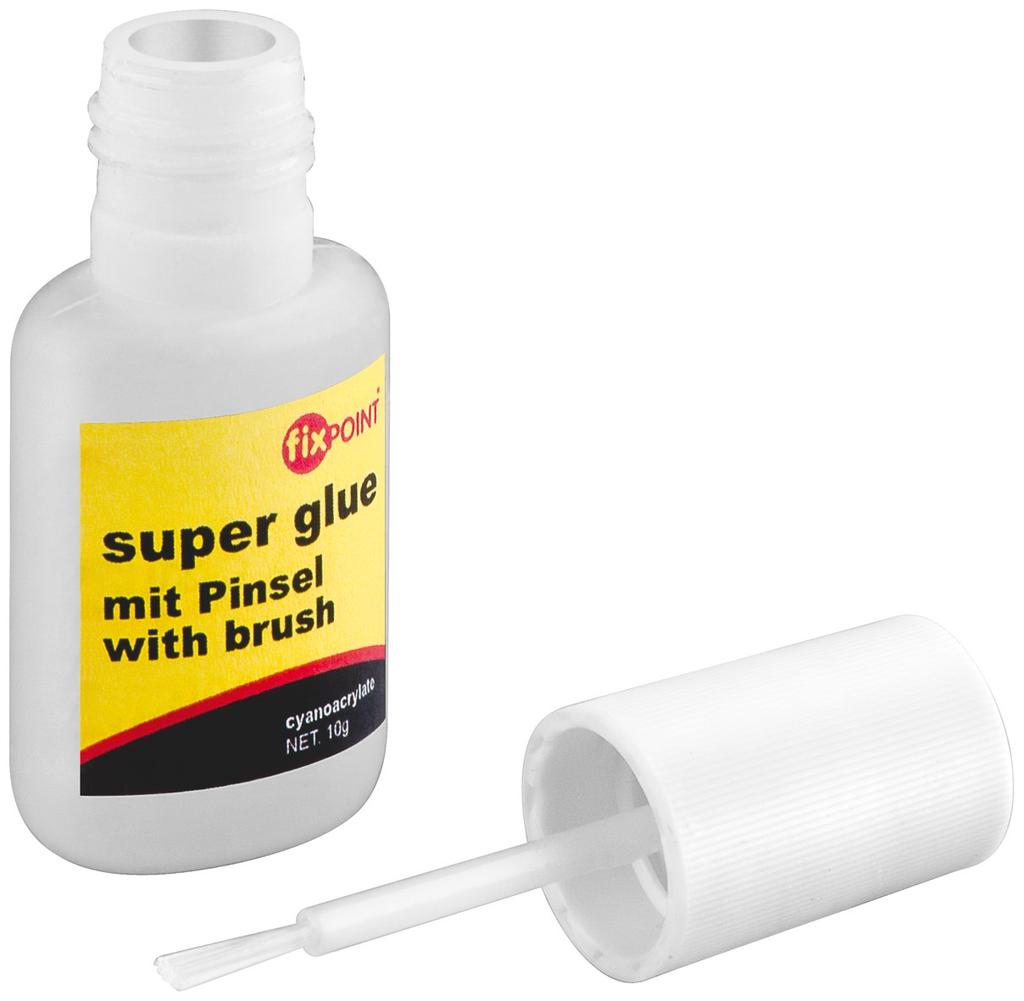 EU Product - Super Glue with Brush - Extra Strong