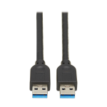 Tripp Lite U325-010 USB cable 118.1" (3 m) USB 3.2 Gen 1 (3.1 Gen 1) USB A Black