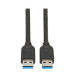 Tripp Lite U325-015 USB cable USB 3.2 Gen 1 (3.1 Gen 1) 181.1" (4.6 m) USB A Black