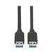 Tripp Lite U325-015 USB cable 181.1" (4.6 m) USB 3.2 Gen 1 (3.1 Gen 1) USB A Black