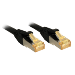 Lindy 47313 networking cable Black 10 m Cat7 S/FTP (S-STP)