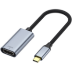 JLC Type C (Male) to HDMI (Female) with USB C to USB A 3.0 Adapter