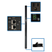 Tripp Lite PDUMV15NETLX power distribution unit (PDU) 16 AC outlet(s) 0U Black
