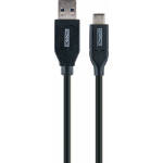Schwaiger LK 050 C USB-kabel USB 3.2 Gen 2 (3.1 Gen 2) 0,5 m USB A USB C Zwart