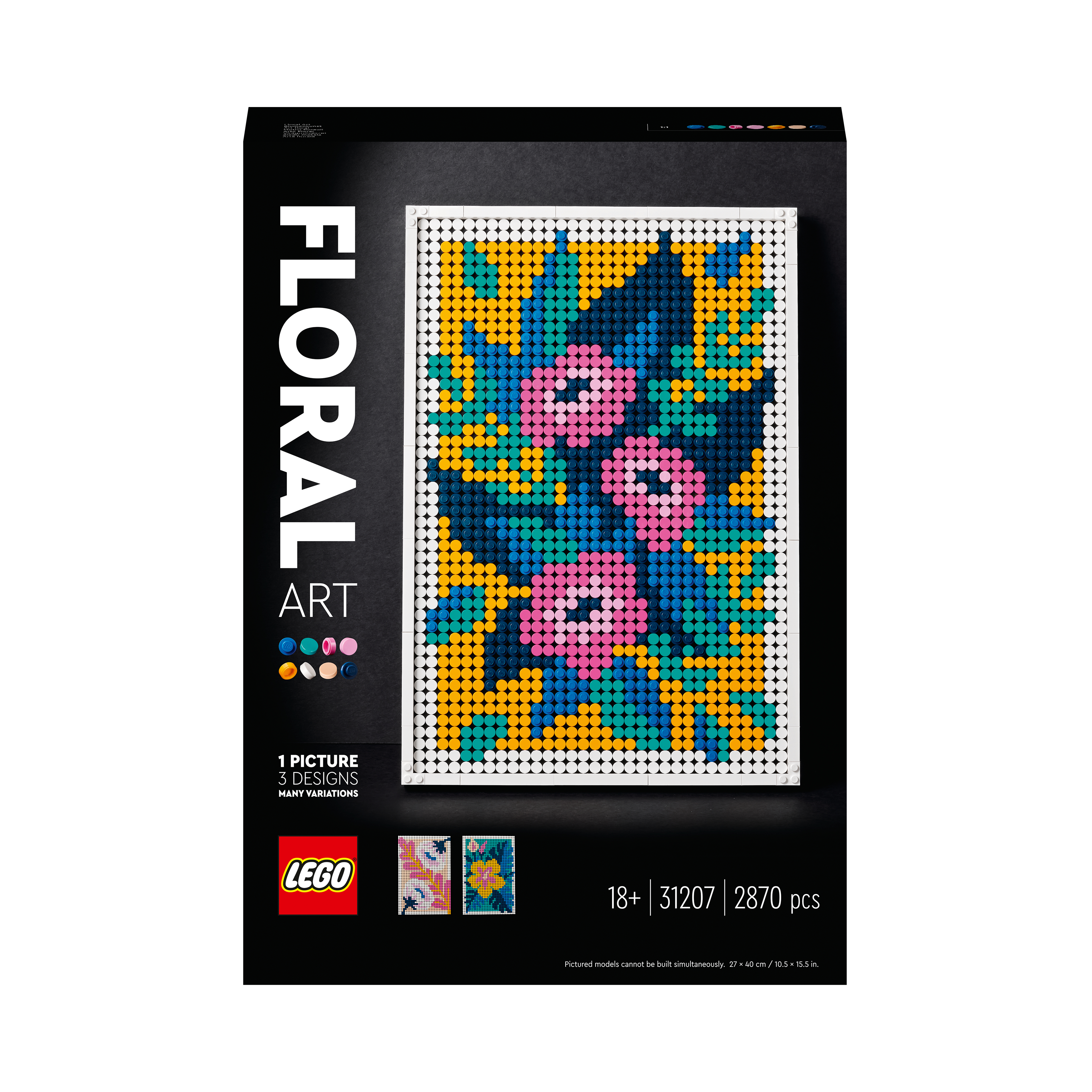 Image of LEGO Art Floral Art Set 31207