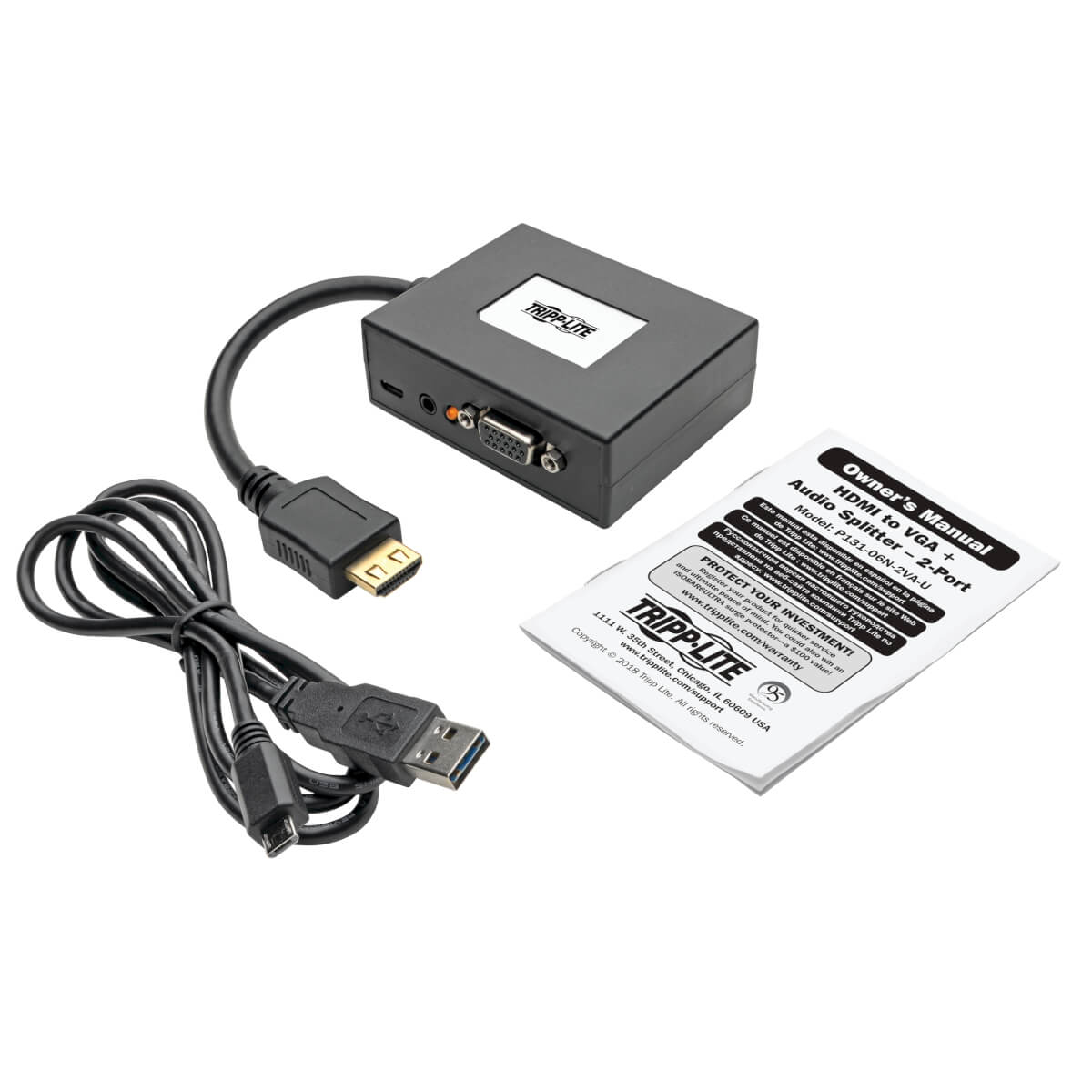 Venta de Tripp Lite Adaptador HDMI Macho - DisplayPort/USB A P130-06N-DP-V2