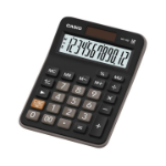 Casio MX-12B calculator Pocket Basic Black